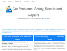 Tablet Screenshot of car-and-safety.com